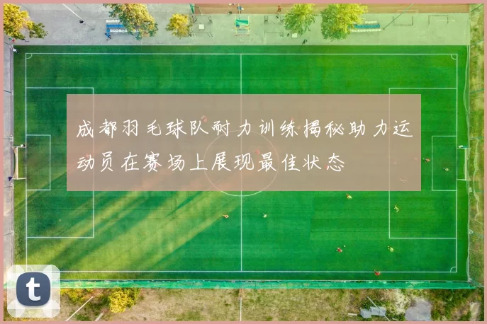 成都羽毛球队耐力训练揭秘助力运动员在赛场上展现最佳状态